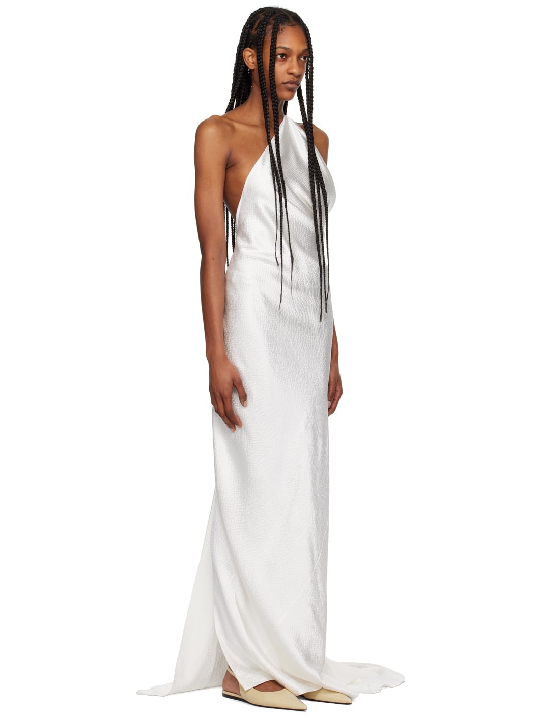 White Caroline Maxi Dress - 2