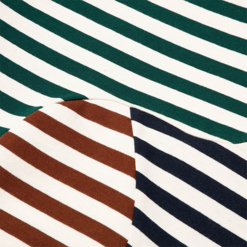 ORGANIC PANELED STRIPE SHIRT 4