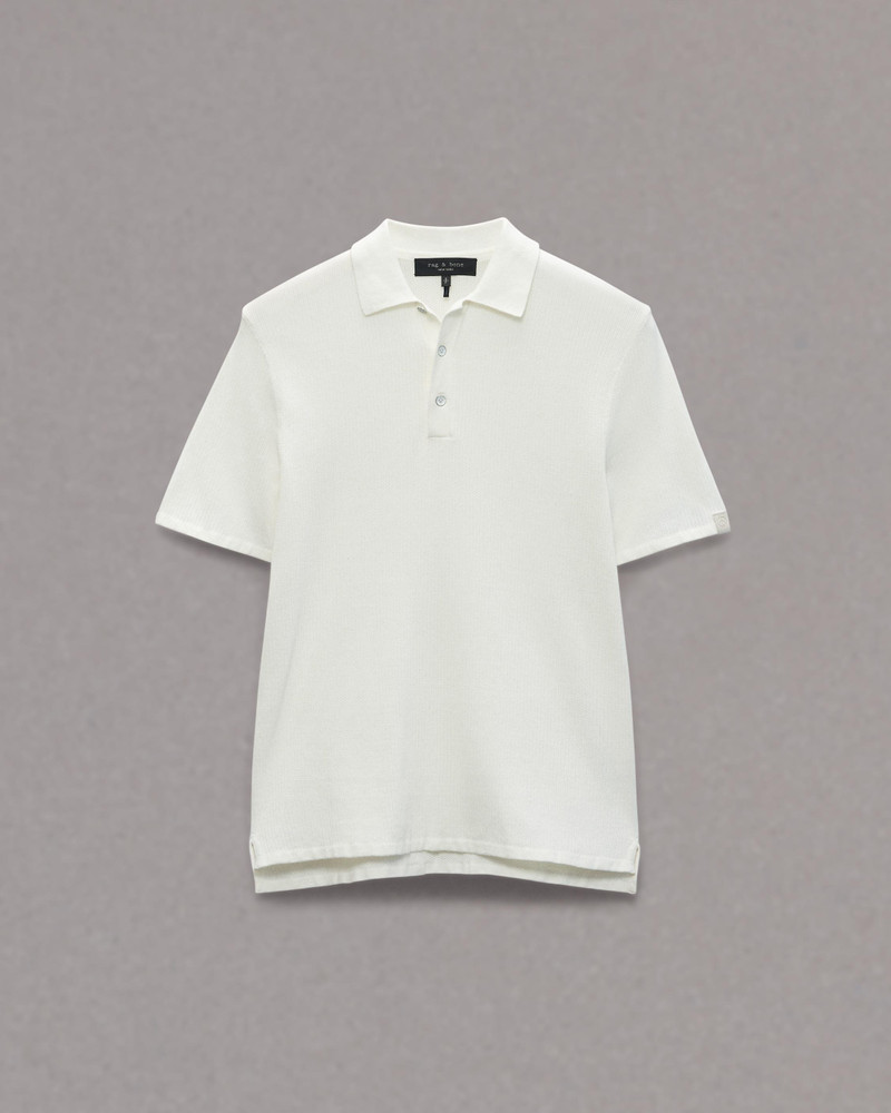 Harvey Cotton Knit Short Sleeve Polo Classic Fit Polo 2