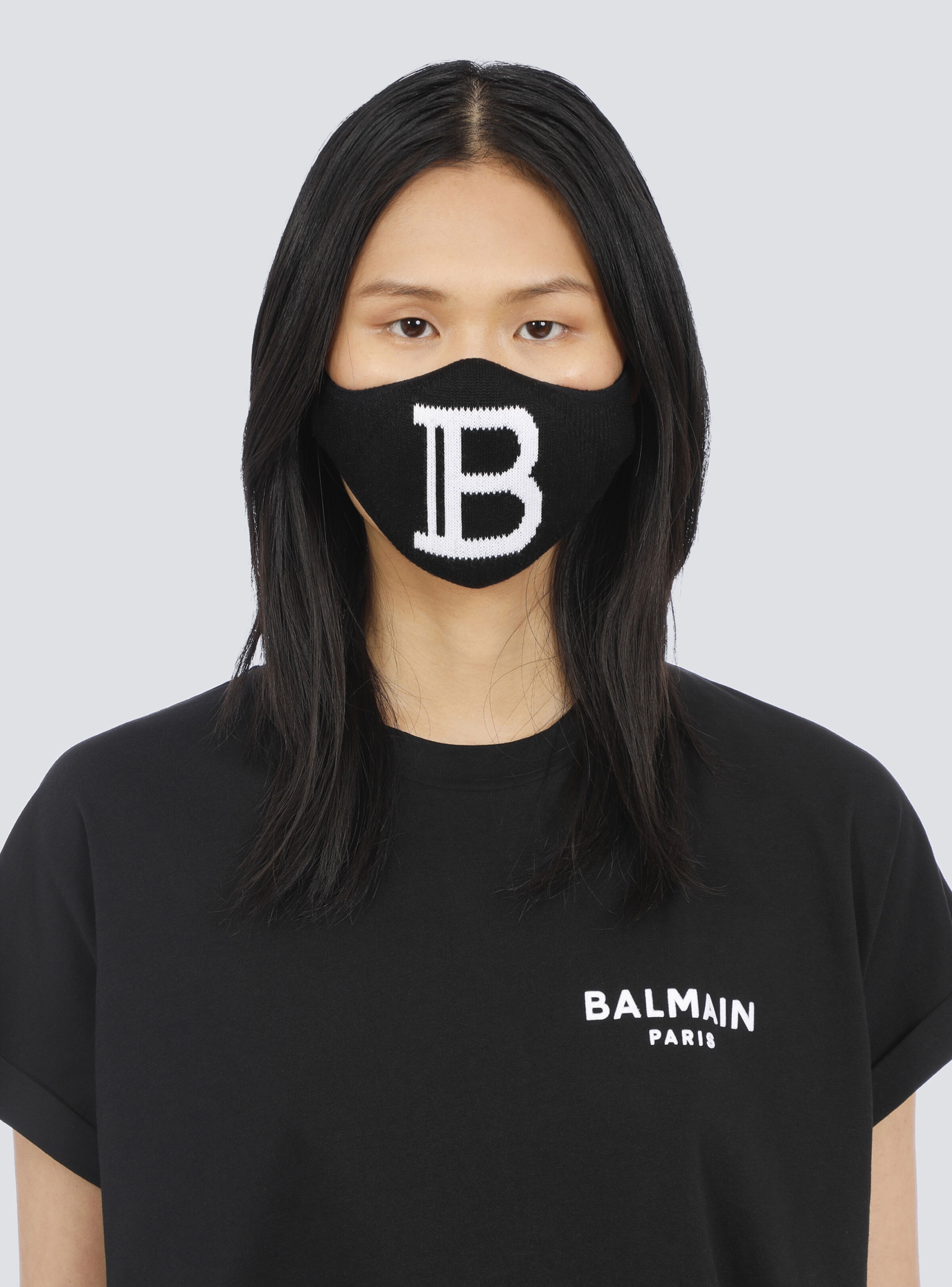 Balmain cotton mask - 4