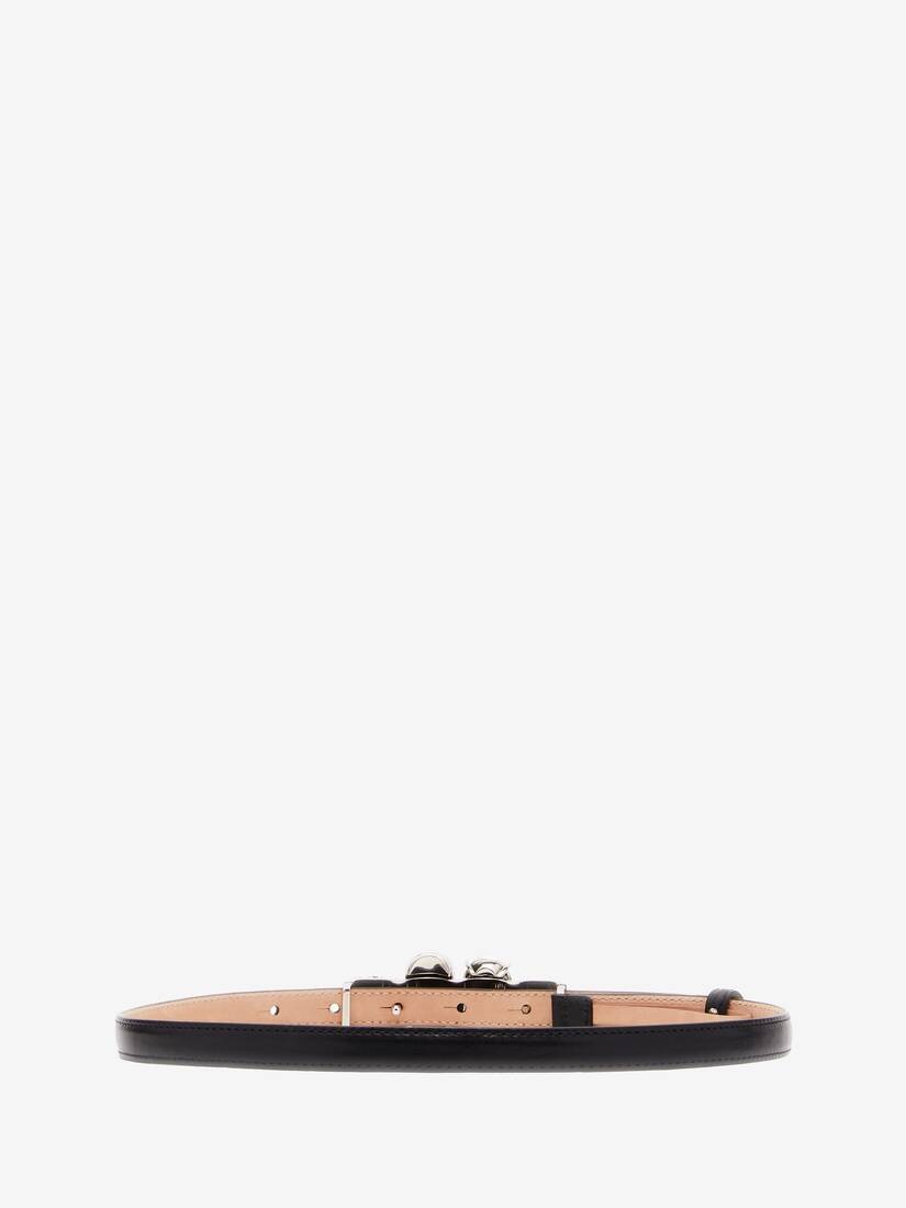 Women's The Knuckle Belt in Black - 2