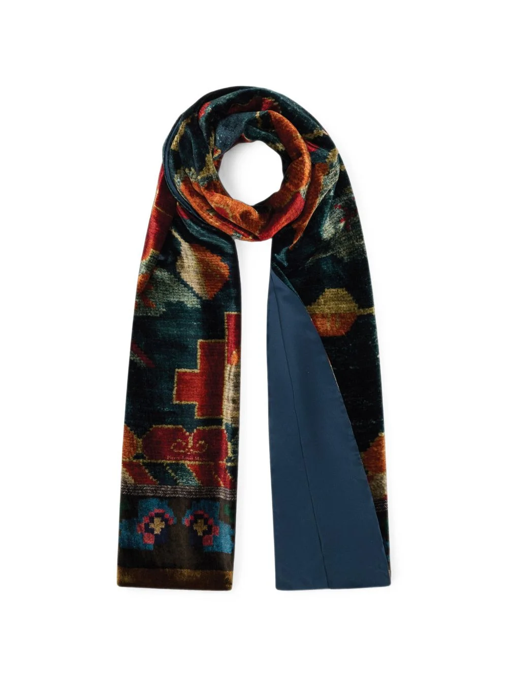 Kanadas geometric-print scarf - 1