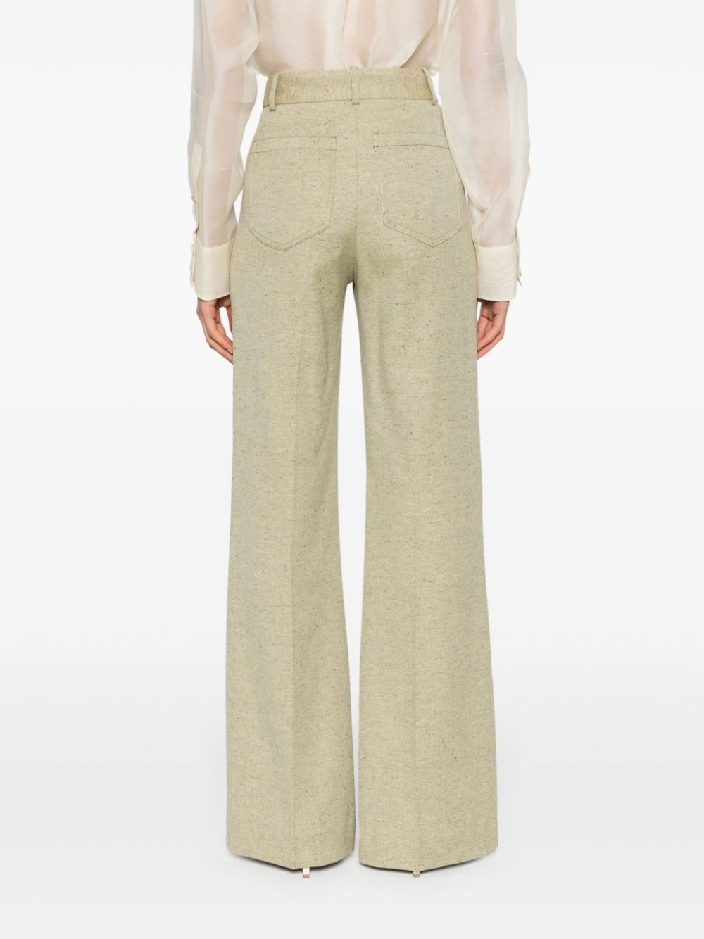 Alina speckle-knit trousers - 4