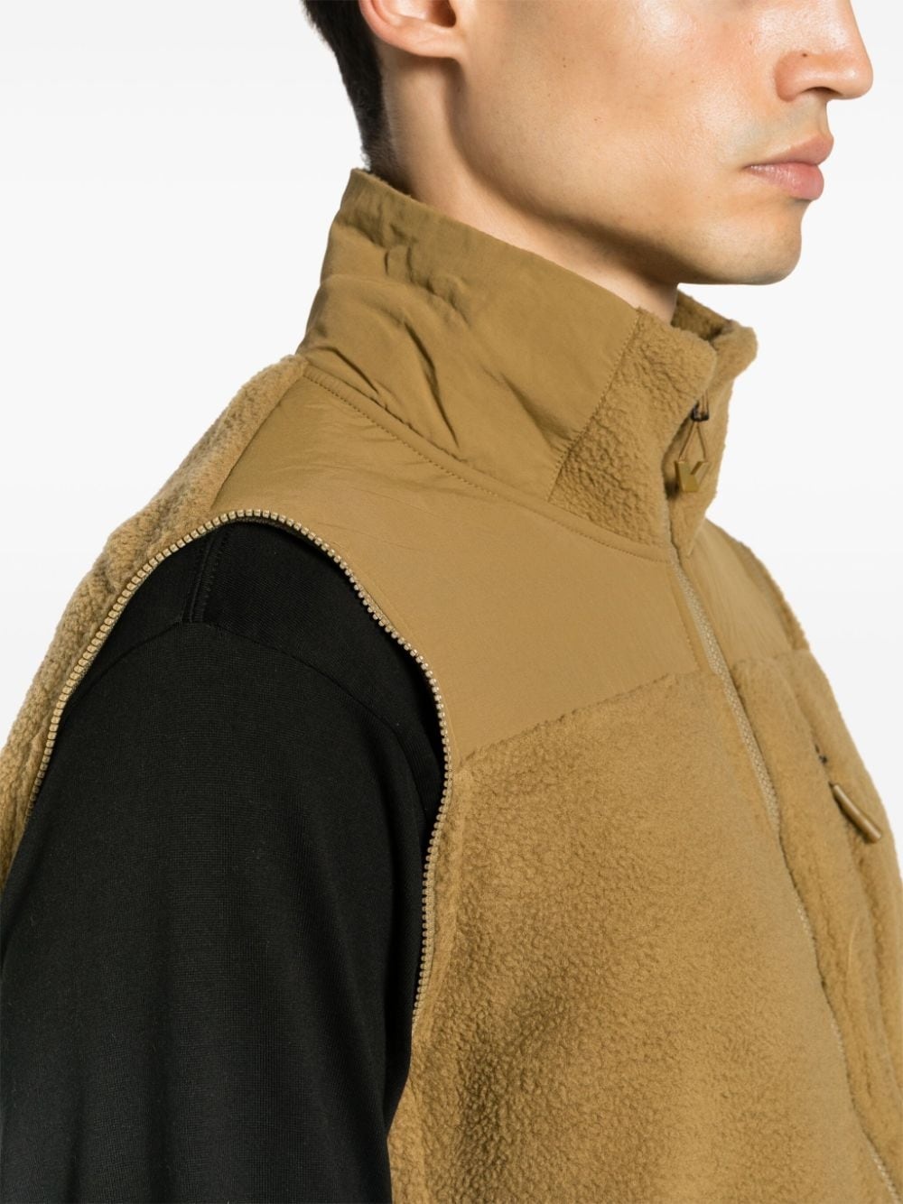 x Undercover Project zip-off fleece jacket - 6