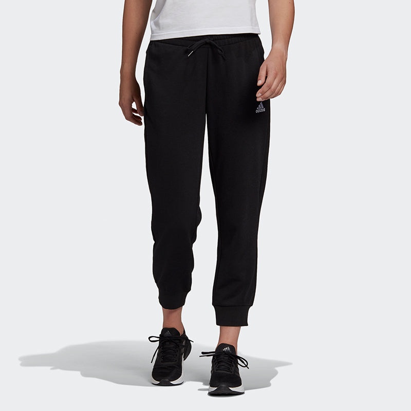 (WMNS) adidas Essentials 7/8 Pants Asia Sizing 'Black' GM5541 - 2