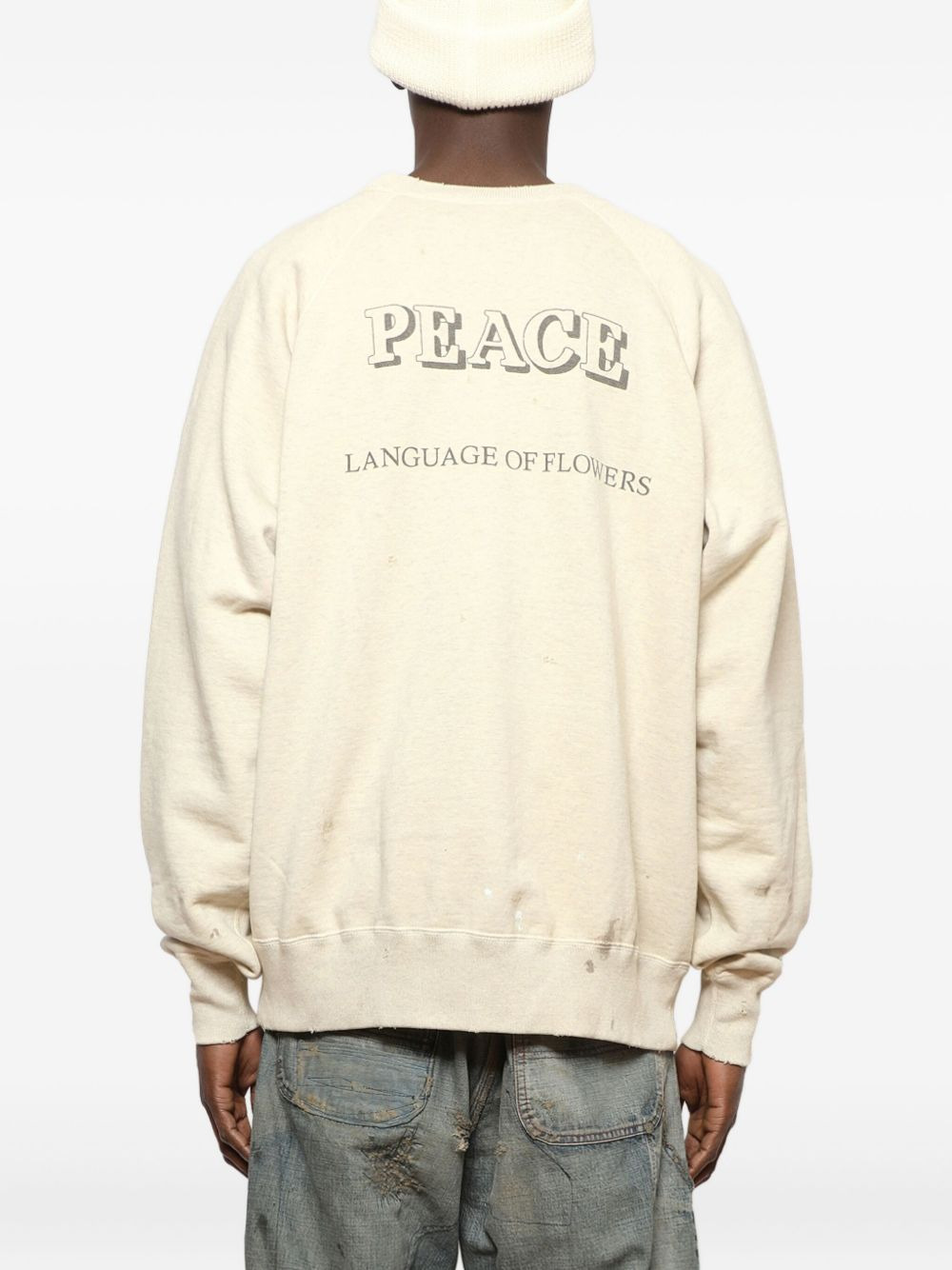 Daisy-print sweatshirt - 5