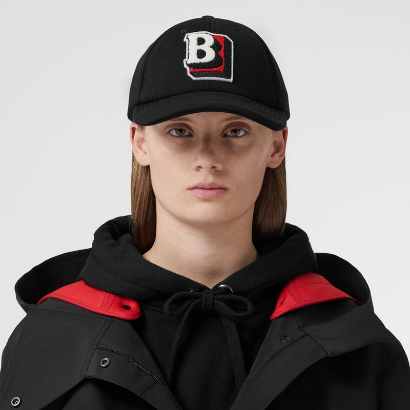 Burberry Letter Graphic Cotton Baseball Cap outlook