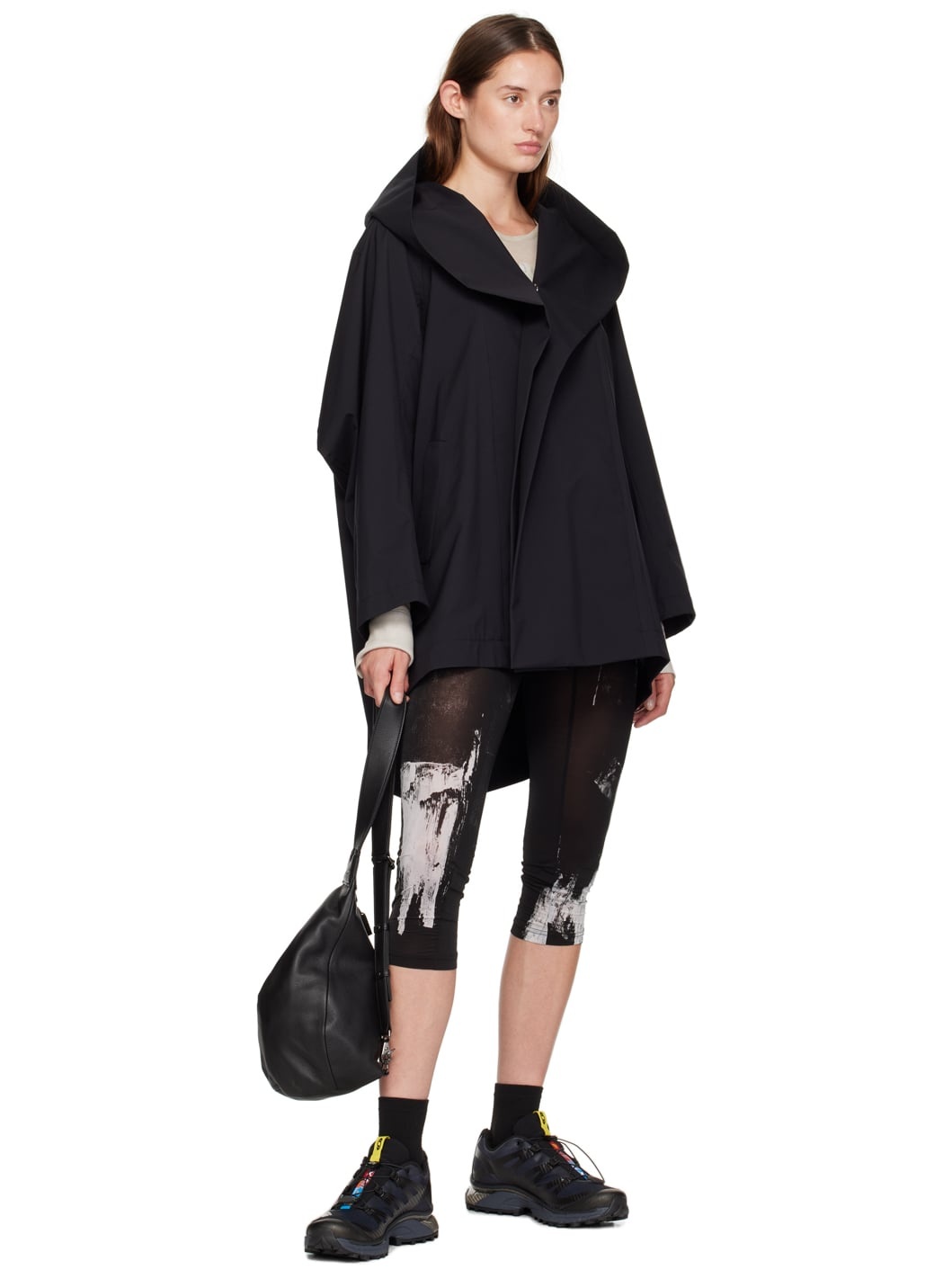 Black Y Crossbody Bag - 4