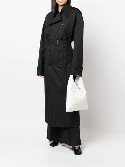 Junya Watanabe belted double-breasted trench coat outlook