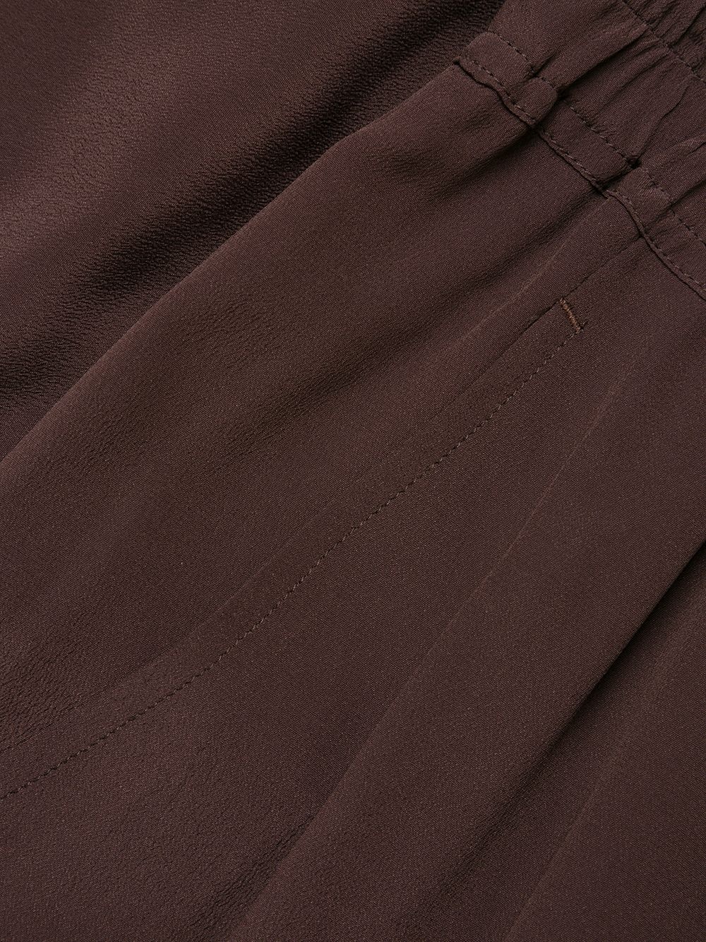 drawstring silk-blend track pants - 6