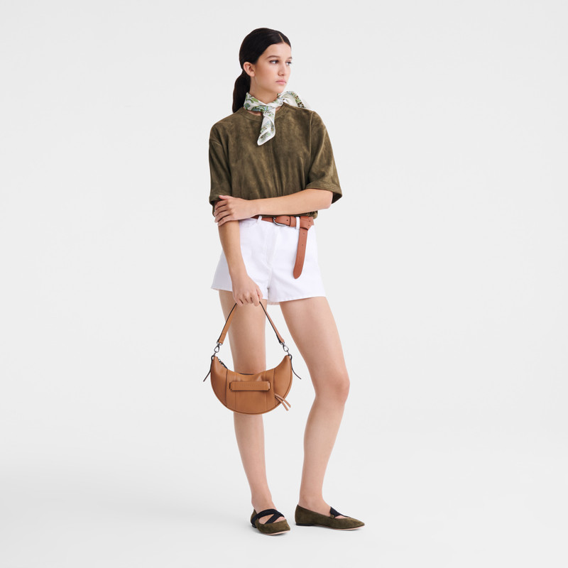 Longchamp Longchamp 3D S Crossbody bag Natural - Leather outlook