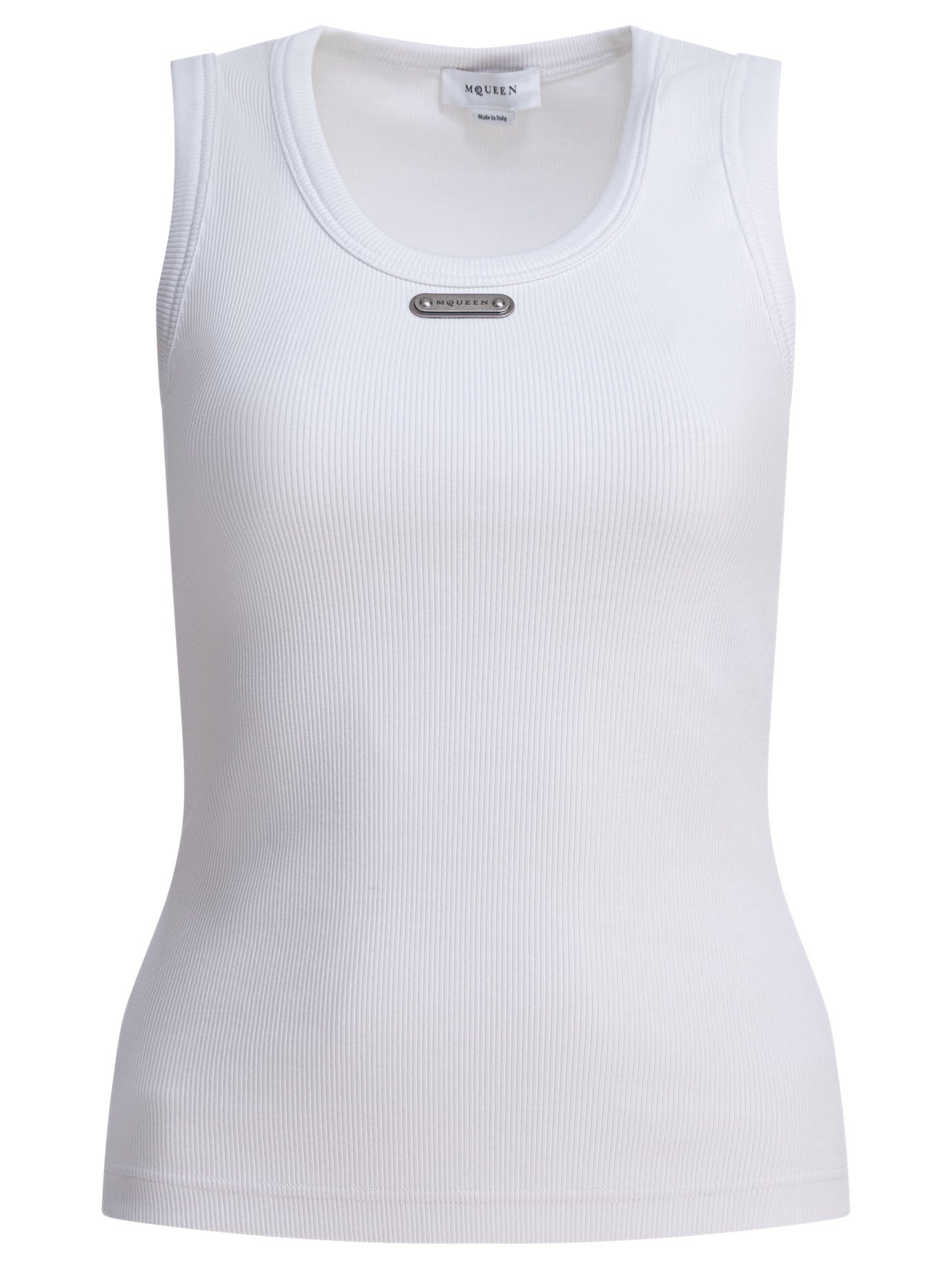 Cut & Sew Top Tops White - 1