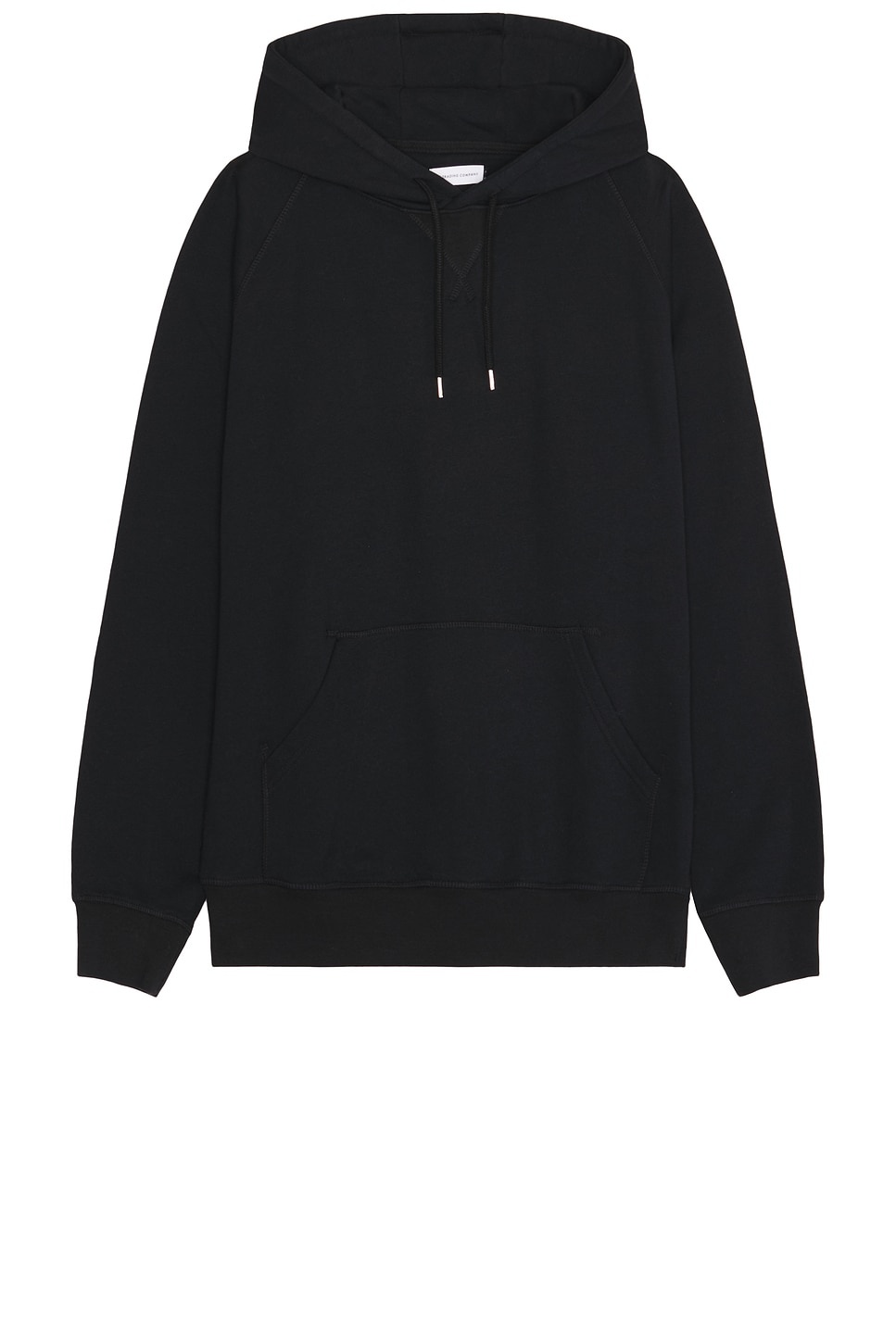 Logo Hooded Sweatshirt in Black/white - 1