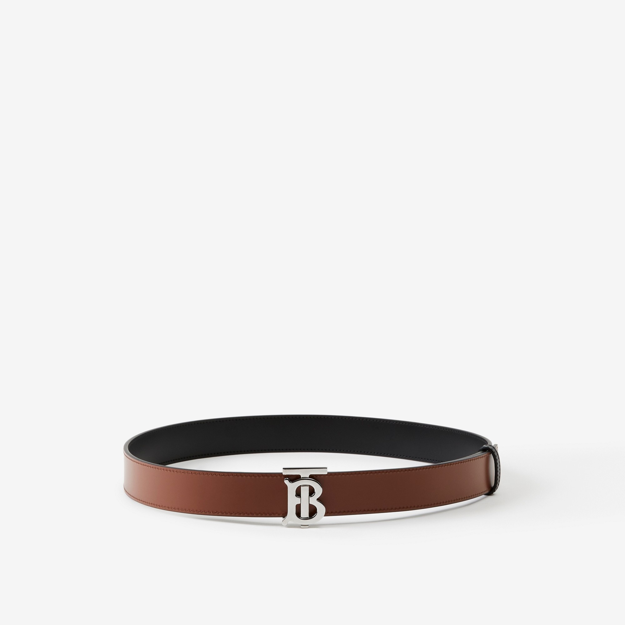 Reversible Monogram Motif Leather Belt - 3