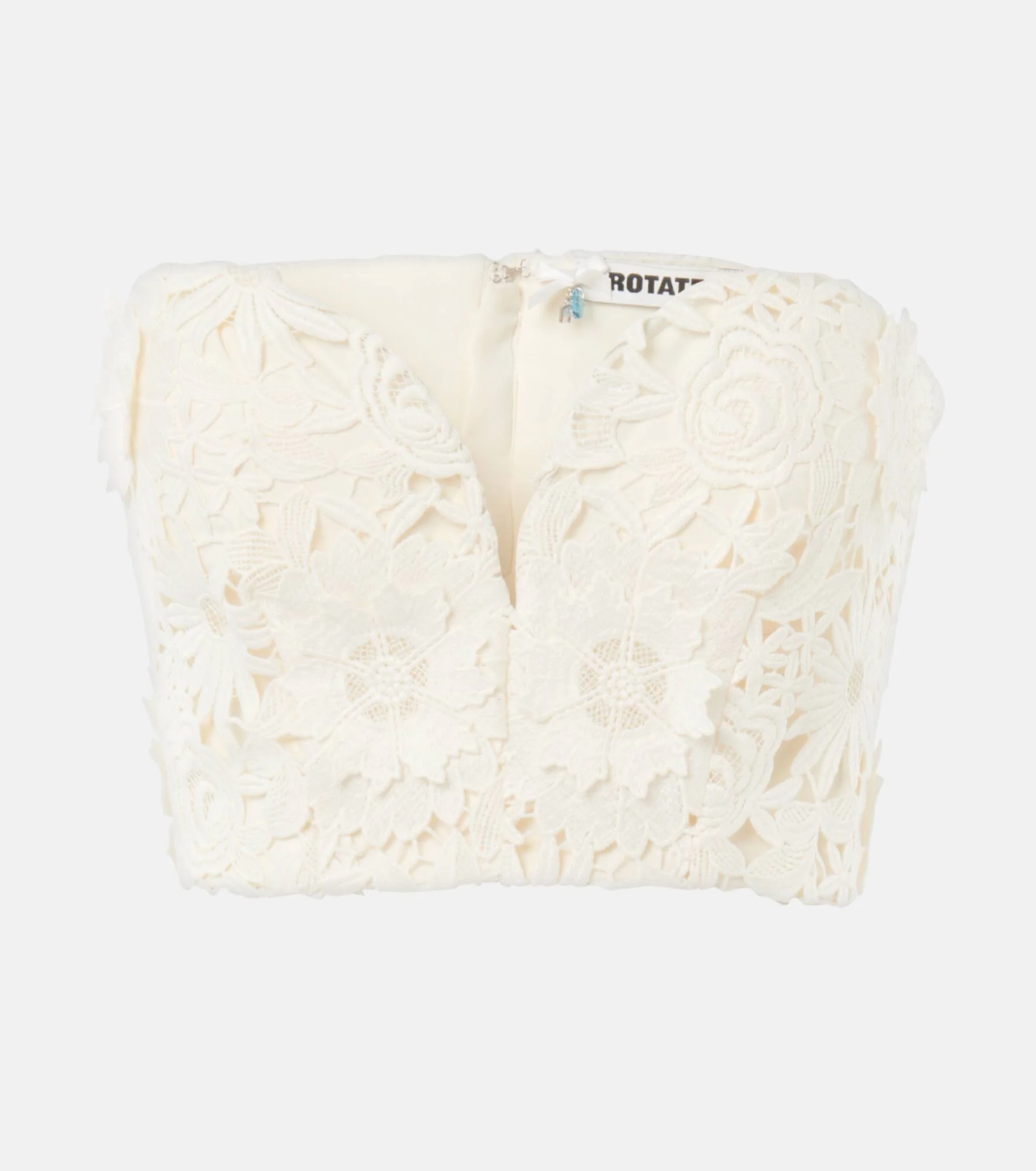 Bridal lace bustier - 1