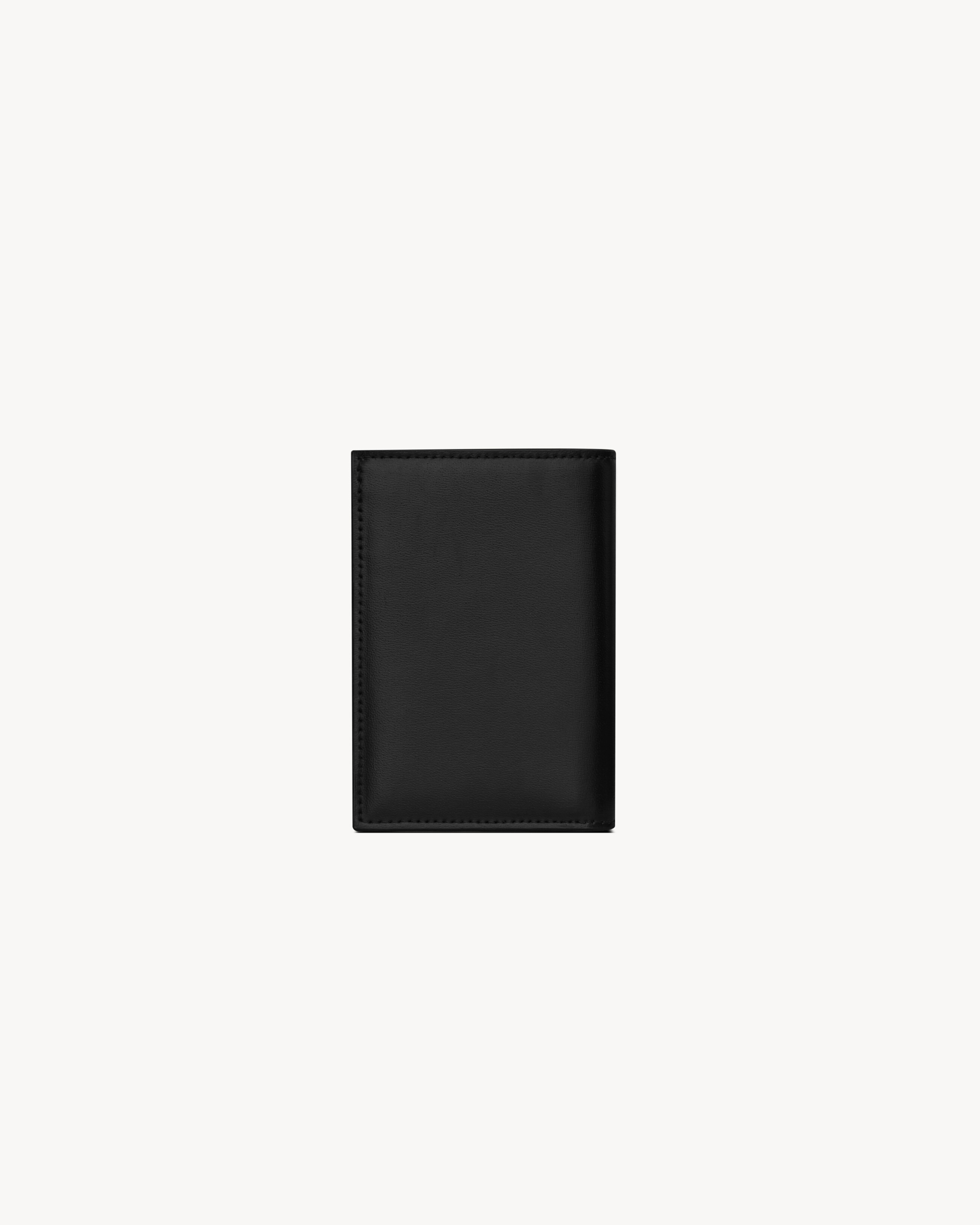 TINY CASSANDRE CREDIT CARD WALLET IN MATTE LEATHER - 2