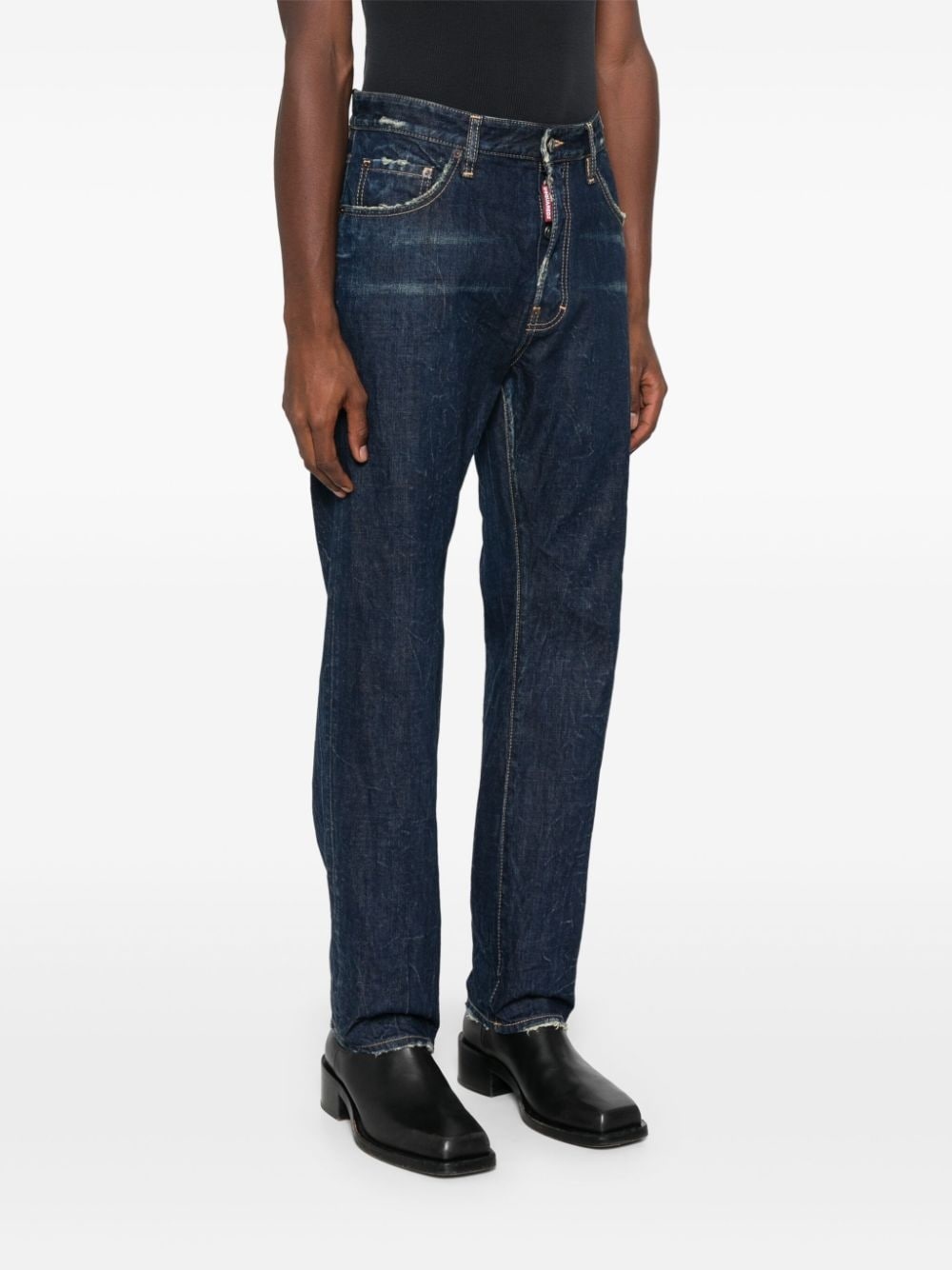 distressed jeans - 3