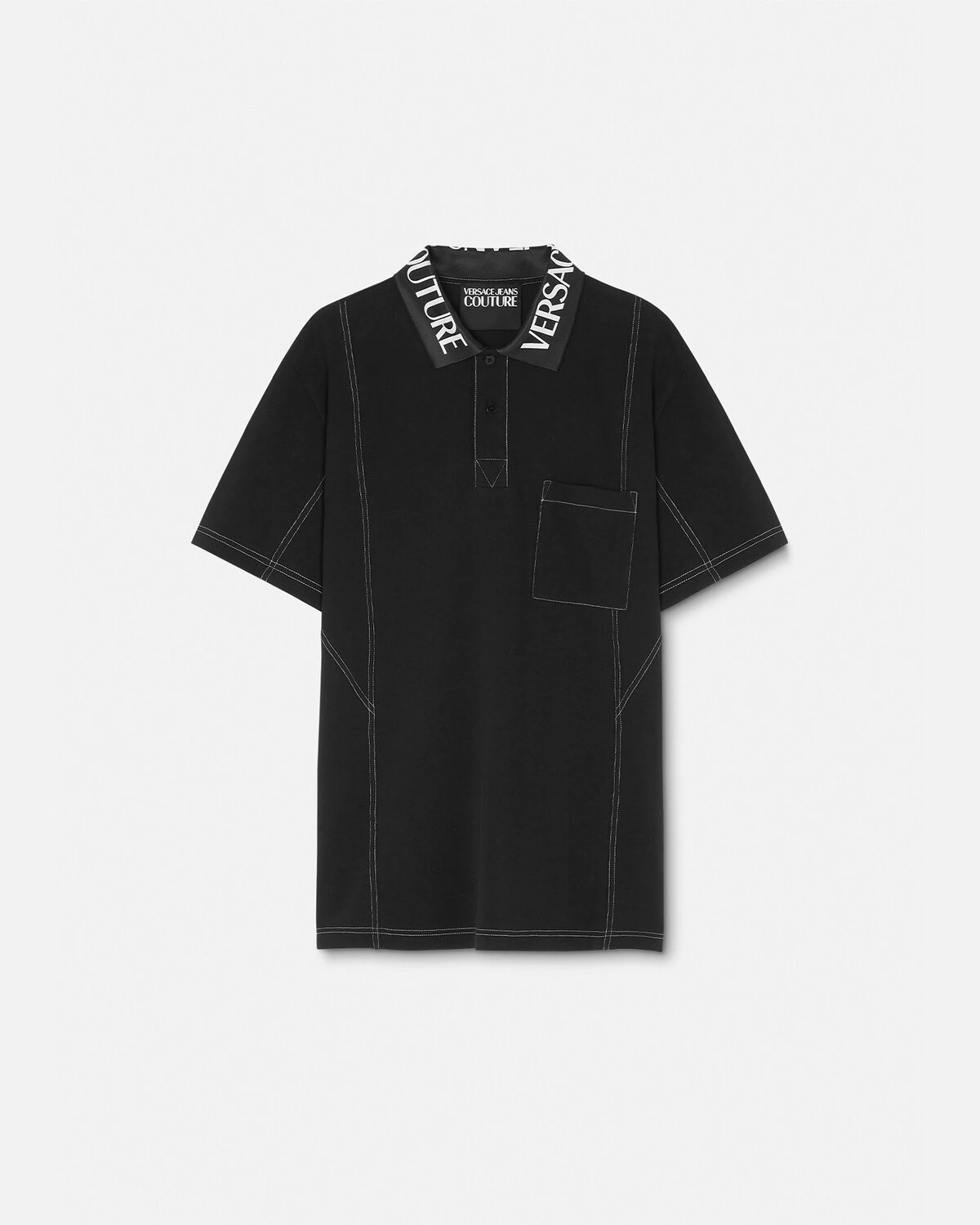 Logo Short-Sleeved Polo Shirt - 1