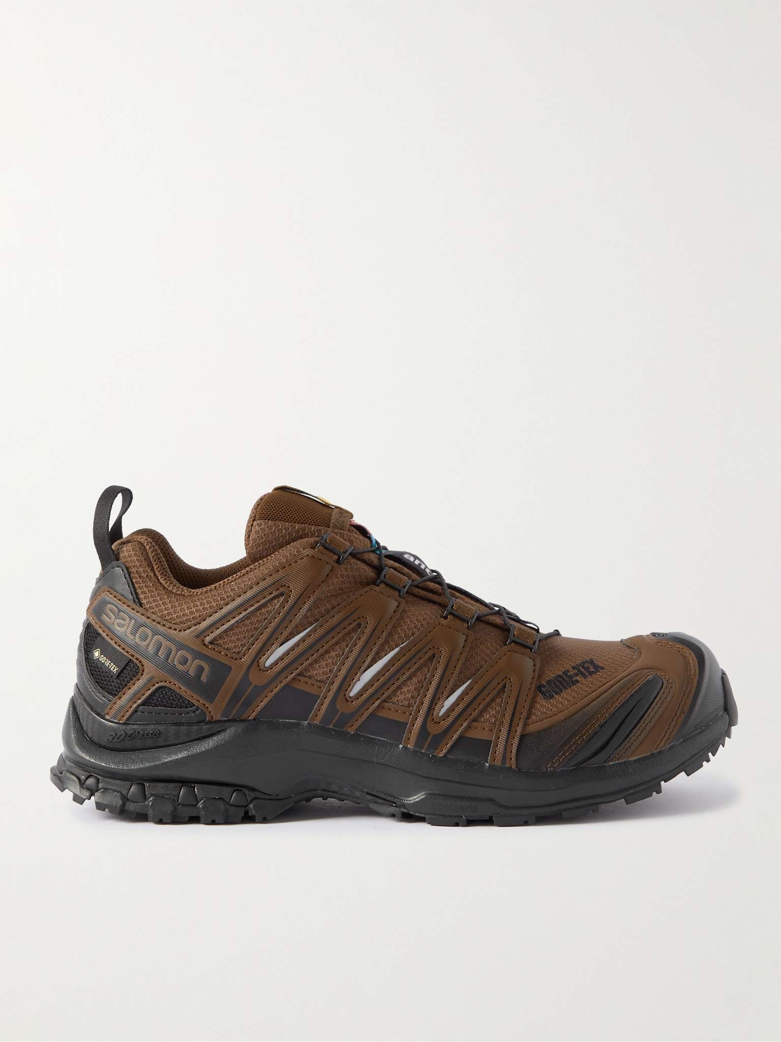 + Salomon XA PRO 3D Rubber-Trimmed GORE-TEX® Mesh Trail Running Sneakers - 1