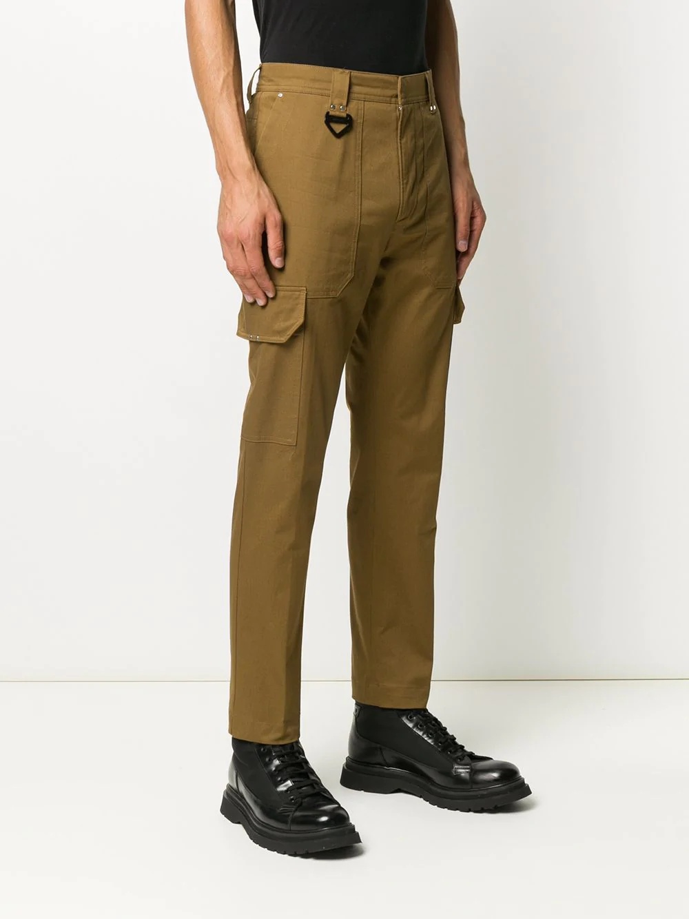 straight-leg cargo pants - 3