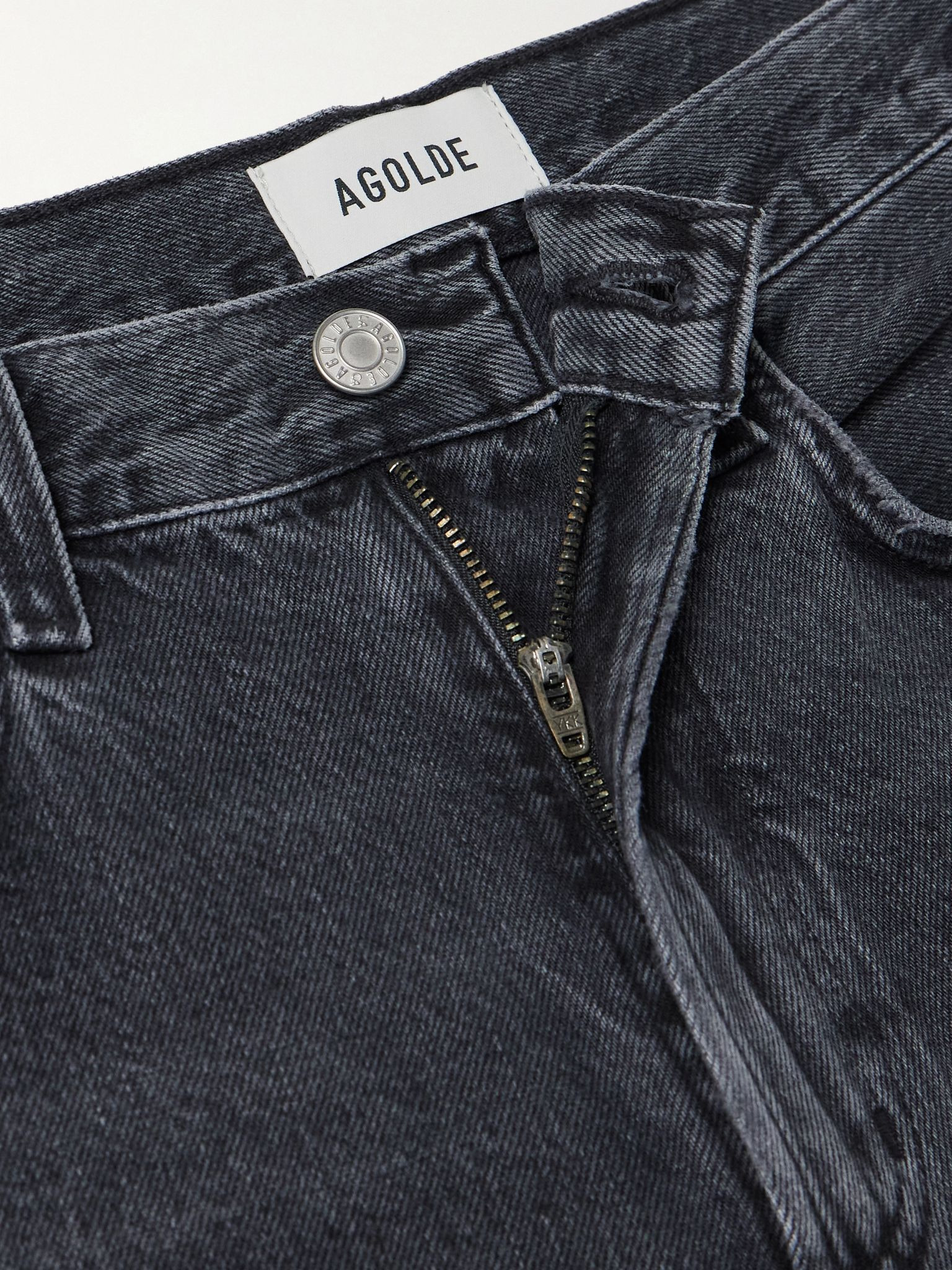 Low Curve mid-rise wide-leg jeans Black - 5