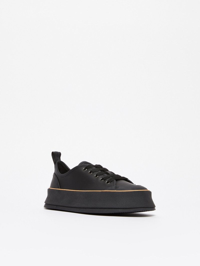 Max Mara PREFALLSNEAKER Smooth leather sneakers outlook