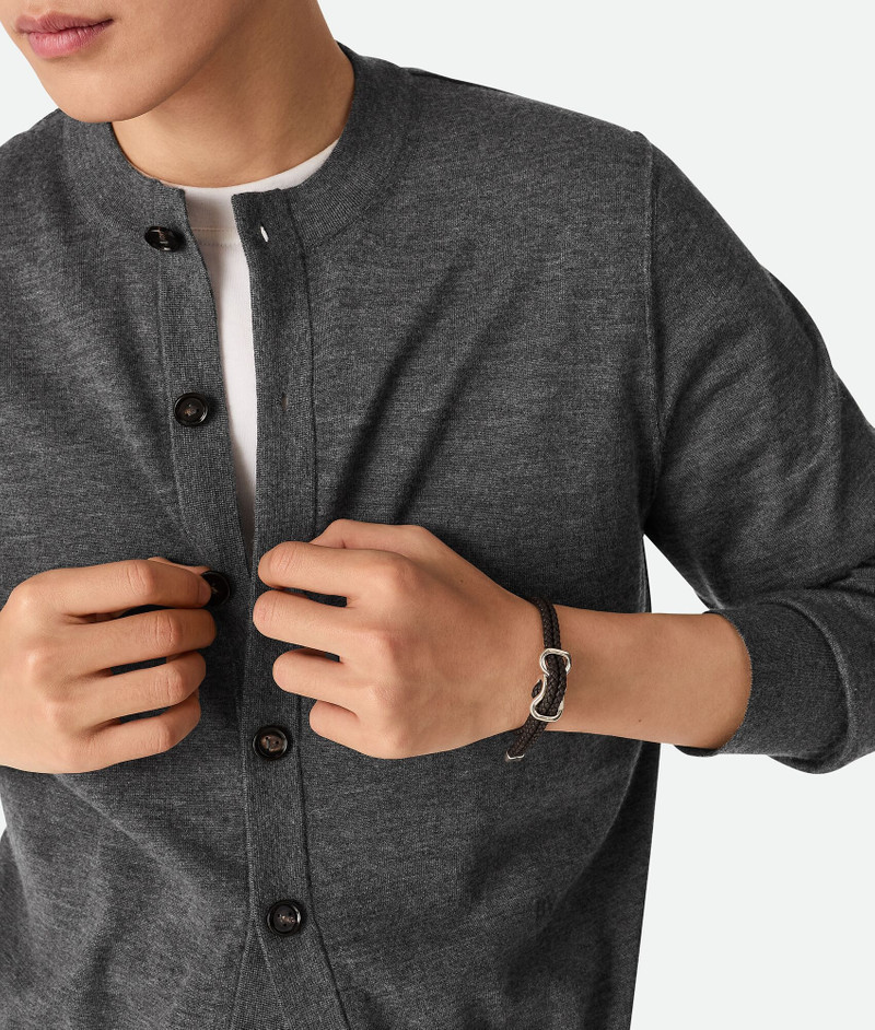 Bottega Veneta Leather Bracelet outlook