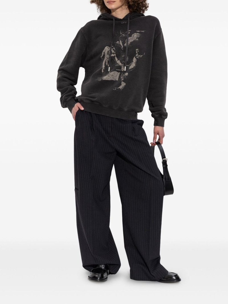 Off-White graphic print hoodie outlook
