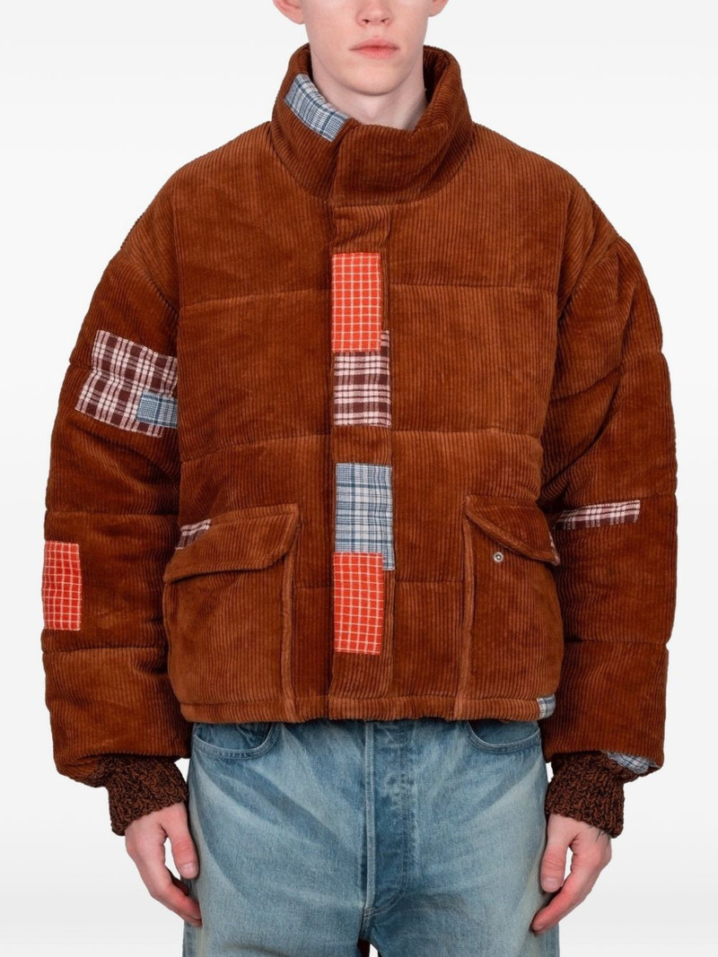 Yanam patchwork corduroy jacket 1