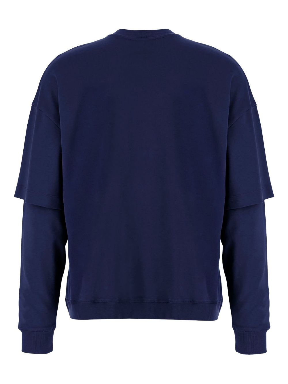 double-layered wool sweatshirt - 2