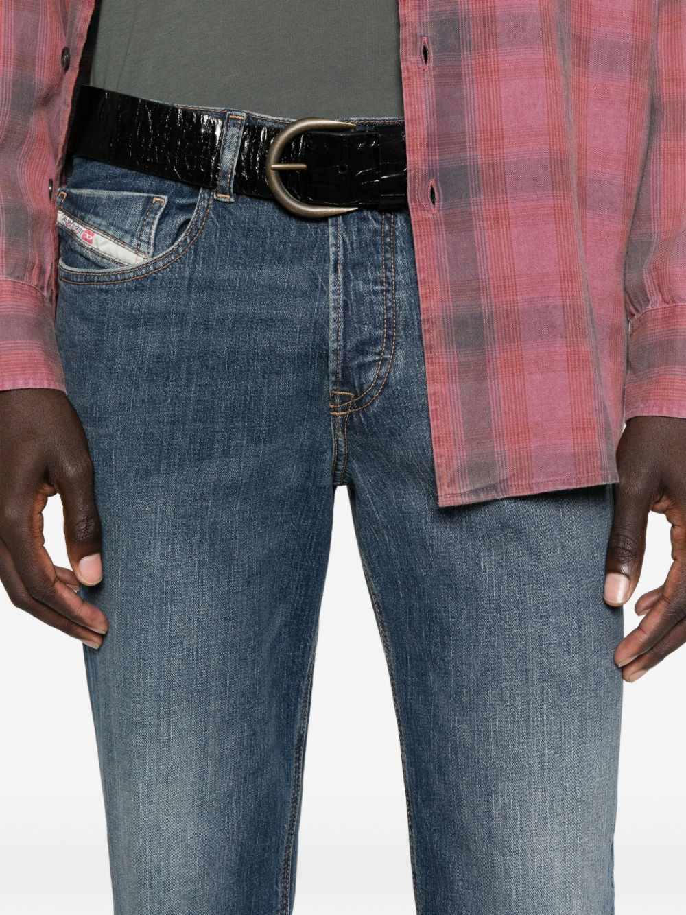 D-FINITIVE logo-plaque denim jeans - 5