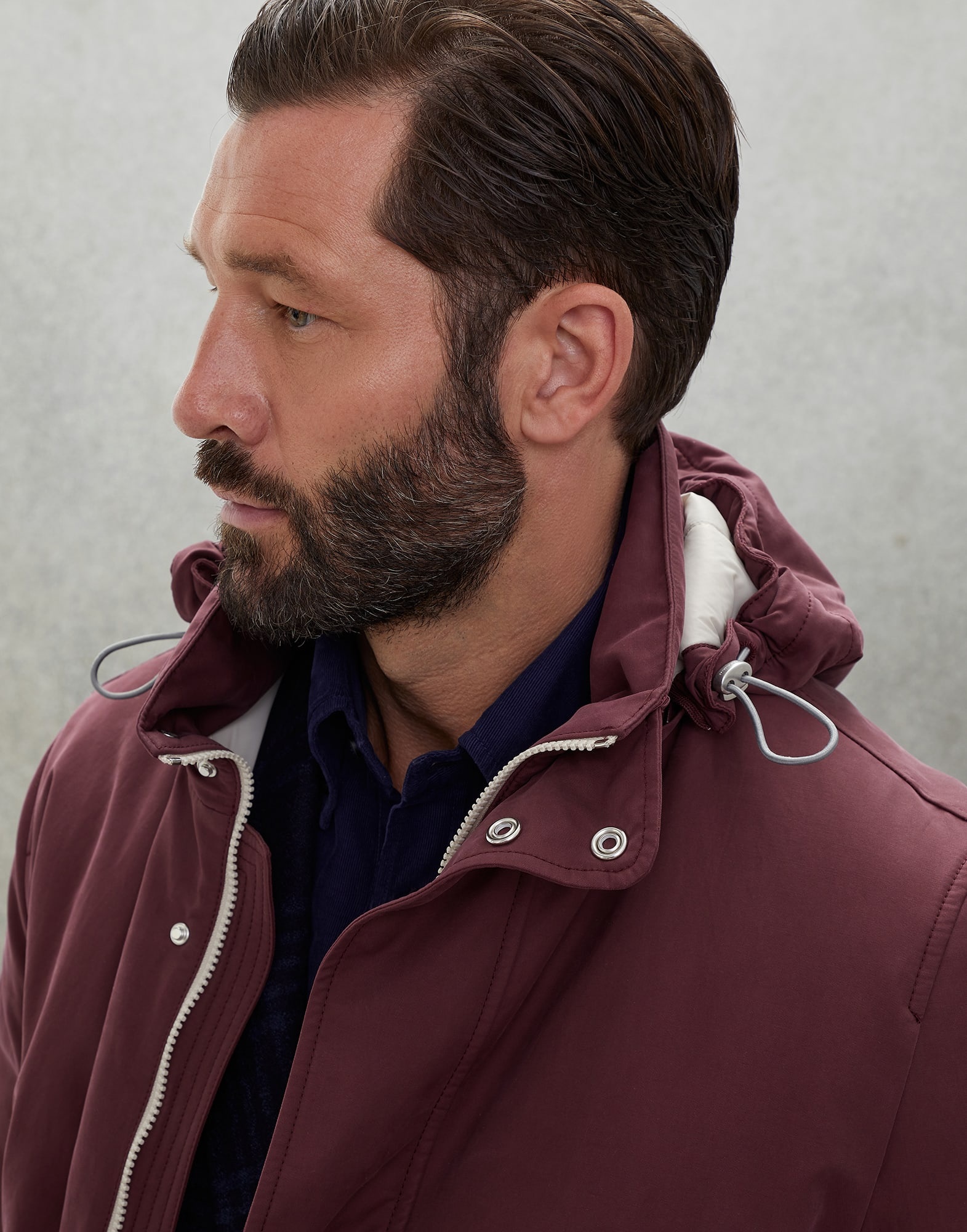 Water-resistant techno cotton parka with Thermore® padding and detachable hood - 3