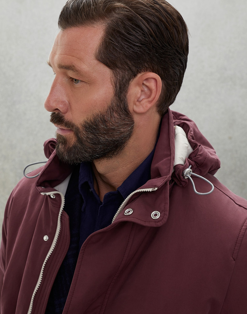 Water-resistant techno cotton parka with Thermore® padding and detachable hood 3