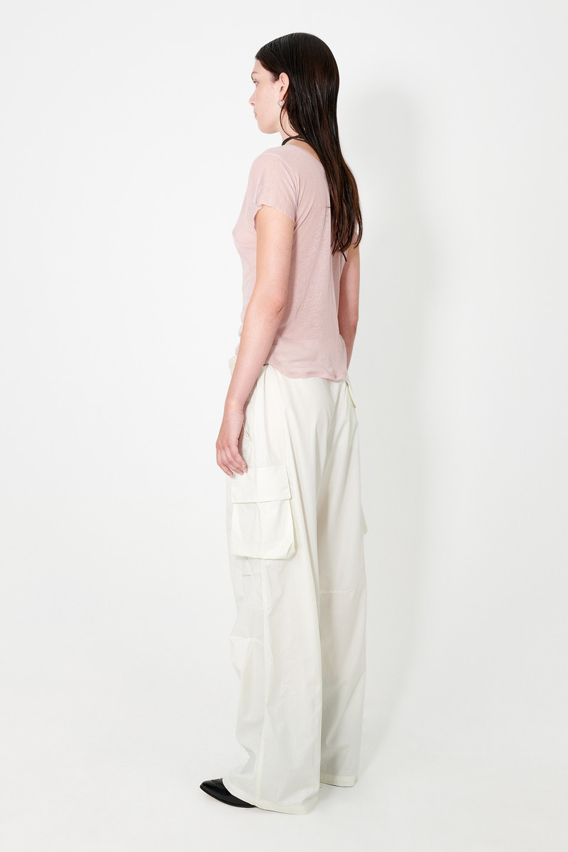 Our Legacy Reversed Tuxedo Tee Lust Gauze Jersey outlook