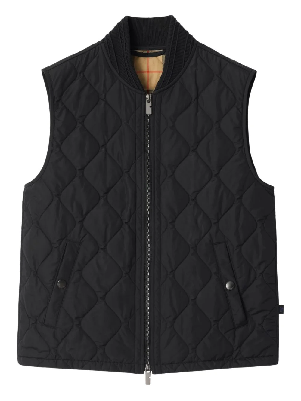 quilted gilet - 1