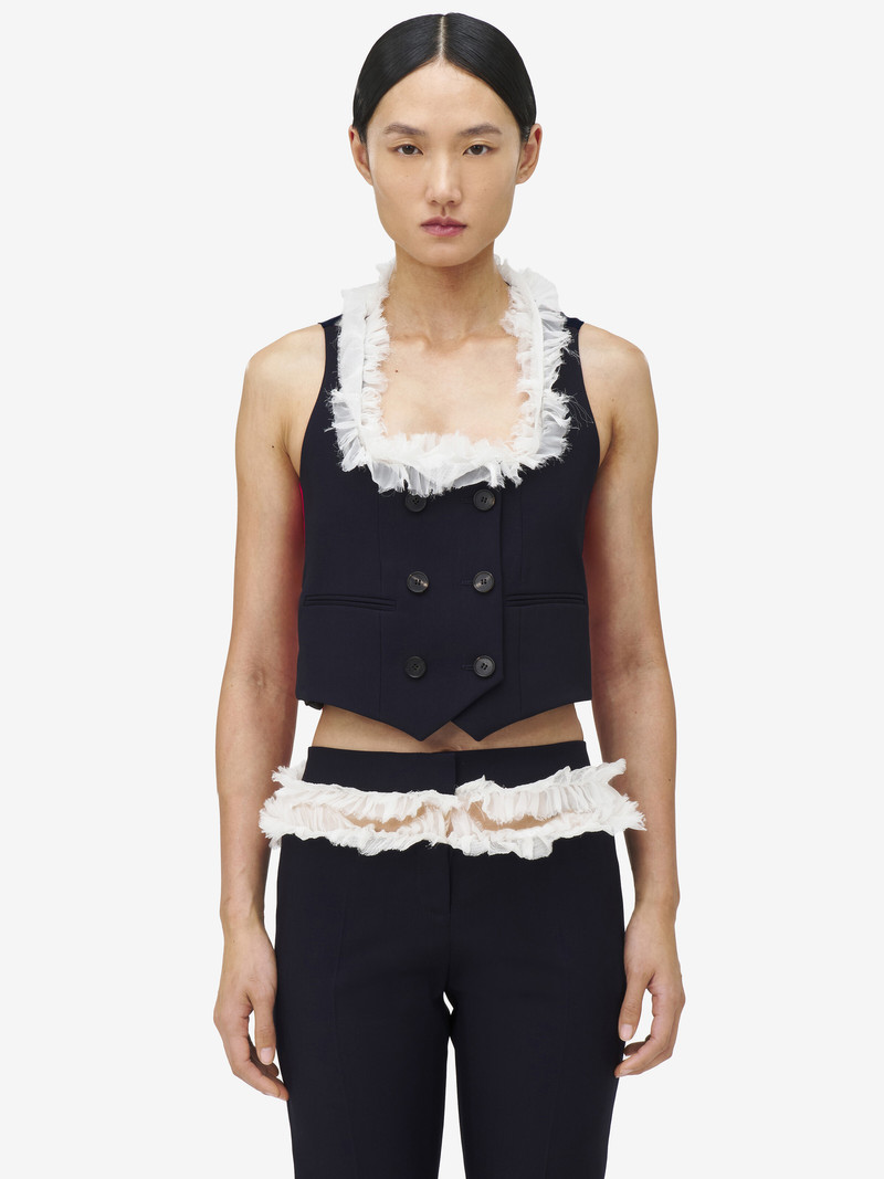 Alexander McQueen Double-Breasted Waistcoat outlook