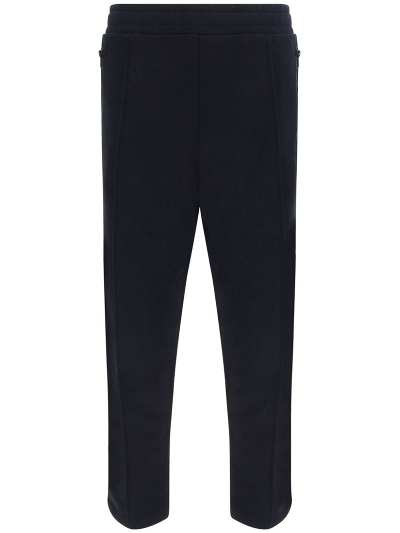 logo-embroidered track pants 1