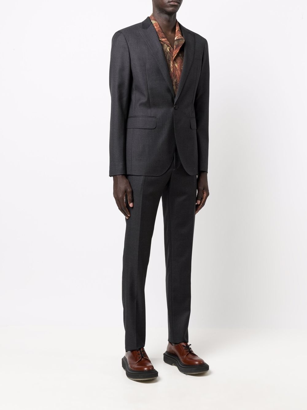 single-breasted two-piece suit - 3