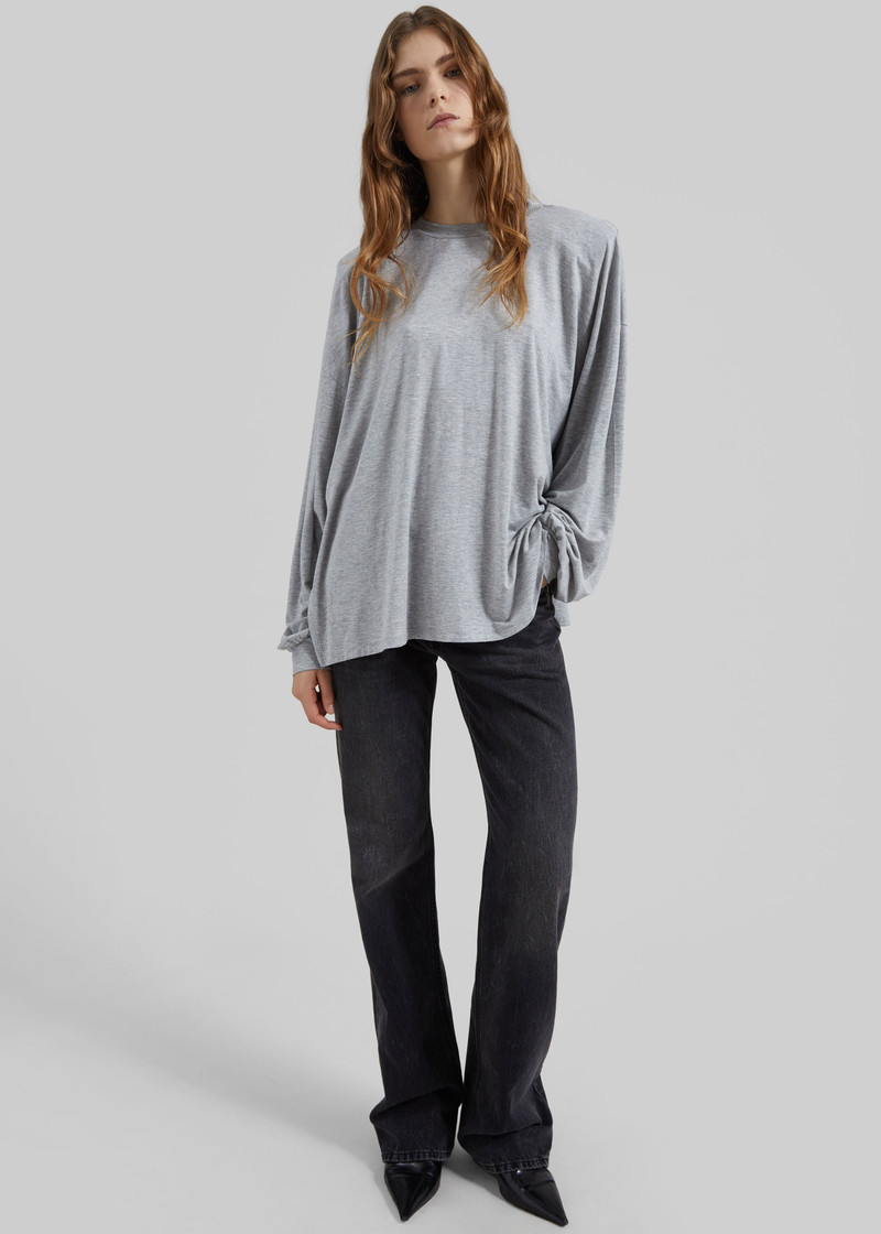 Ravvi Soft Padded Top - Grey 3