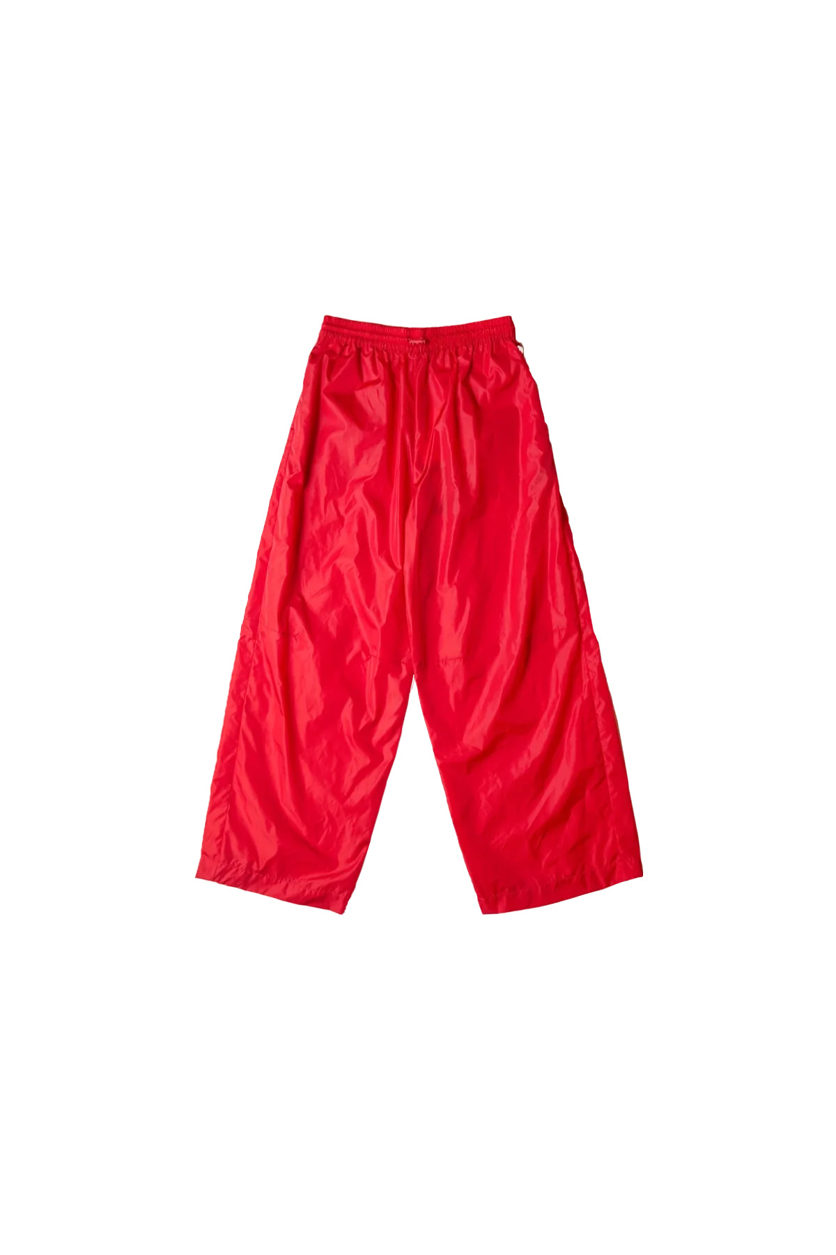 Simone Rocha Wide Leg Puddle Track Pant W/ Pearl Daisy Red - 1