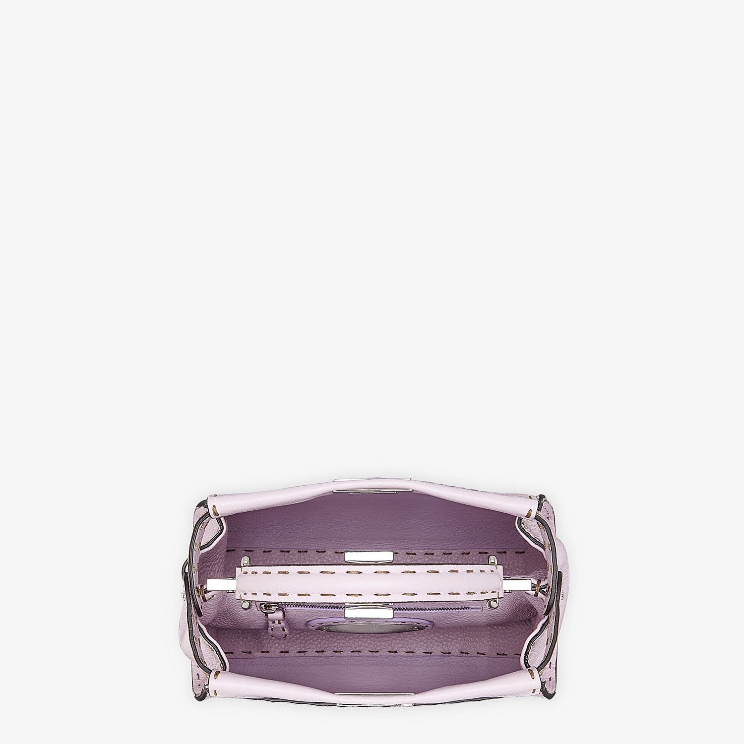 Lilac Cuoio Romano leather bag - 5