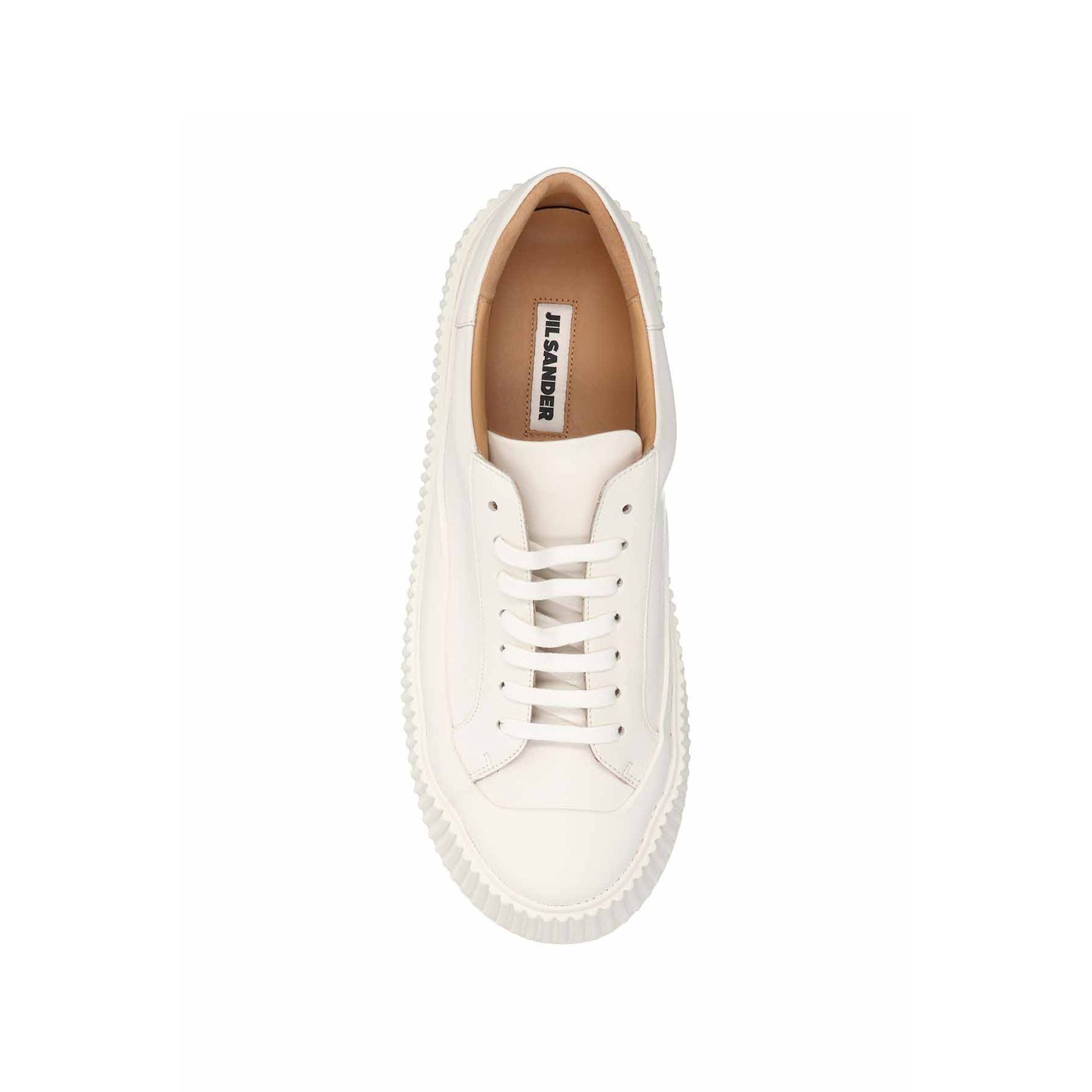 Jil Sander Maxi Sole Leather Sneakers Men - 3