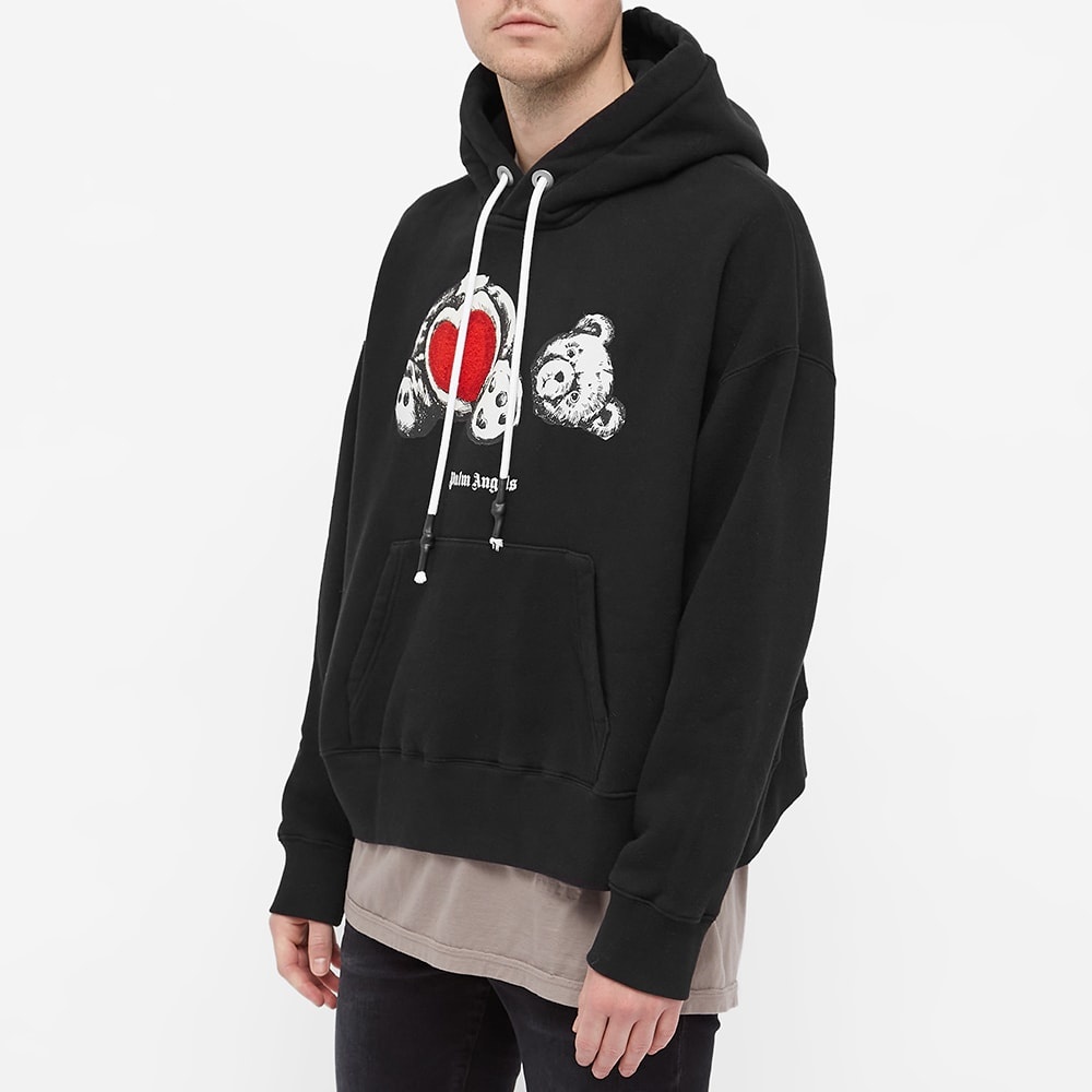 Palm Angels Bear In Love Popover Hoody - 4