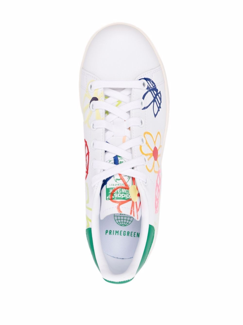 Stan Smith graffiti-print sneakers - 4