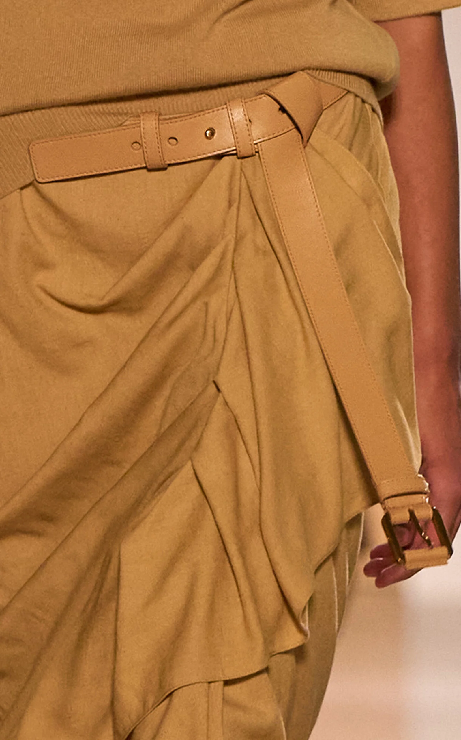 Kaitlin Leather Belt tan - 1