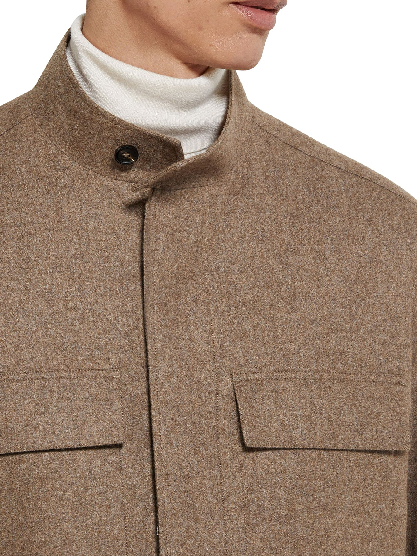 OASIS CASHMERE OVERSHIRT - 5