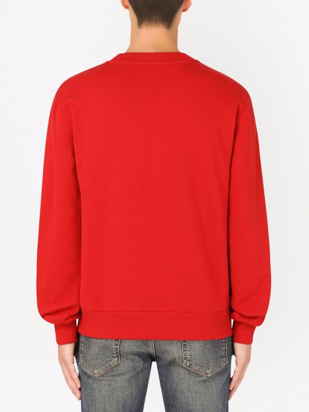 logo-print crewneck sweatshirt - 4