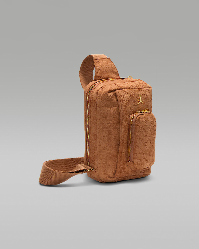 Jordan Jordan Suede Monogram Sling Bag (3L) outlook
