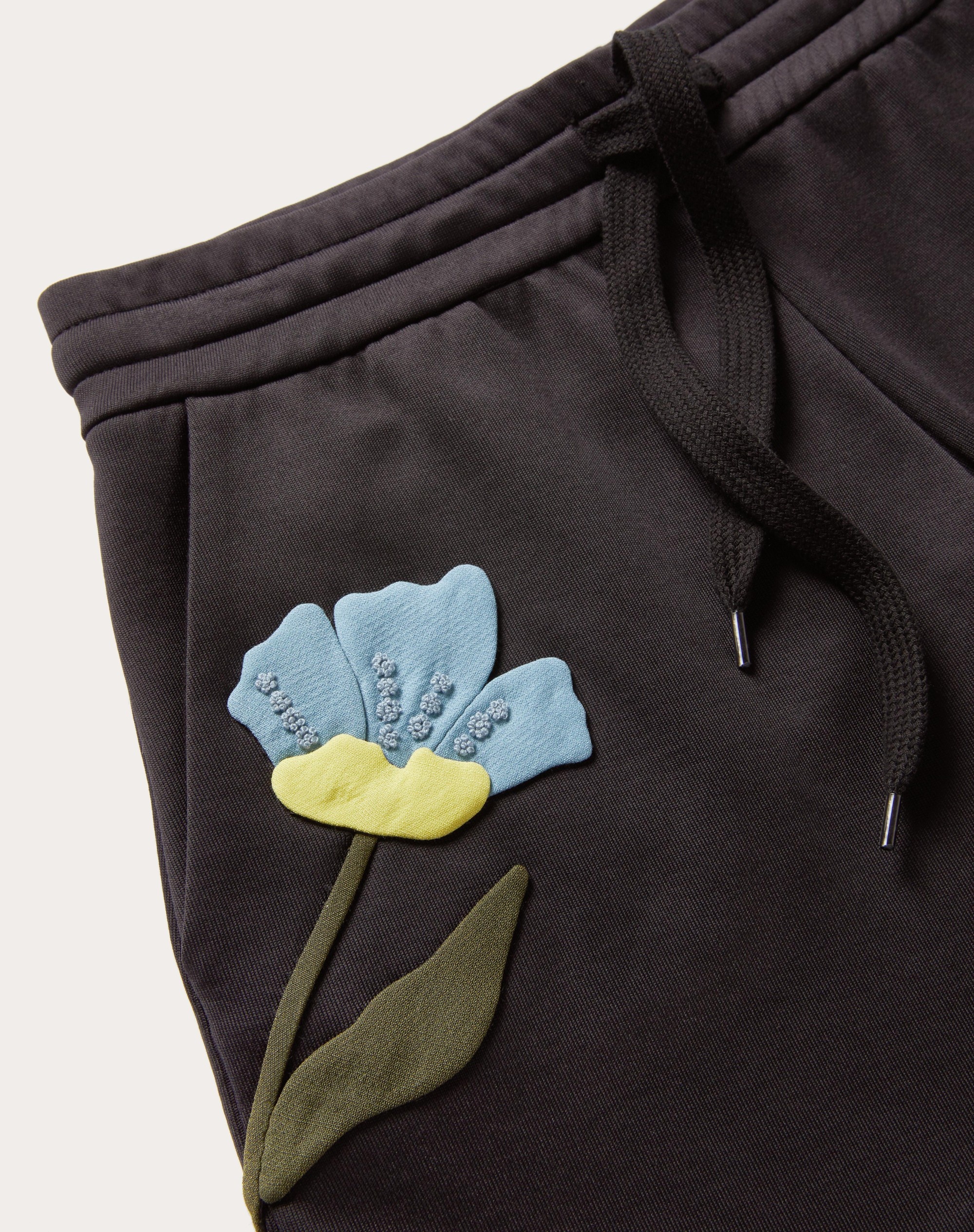 EMBROIDERED JERSEY SHORTS - 3