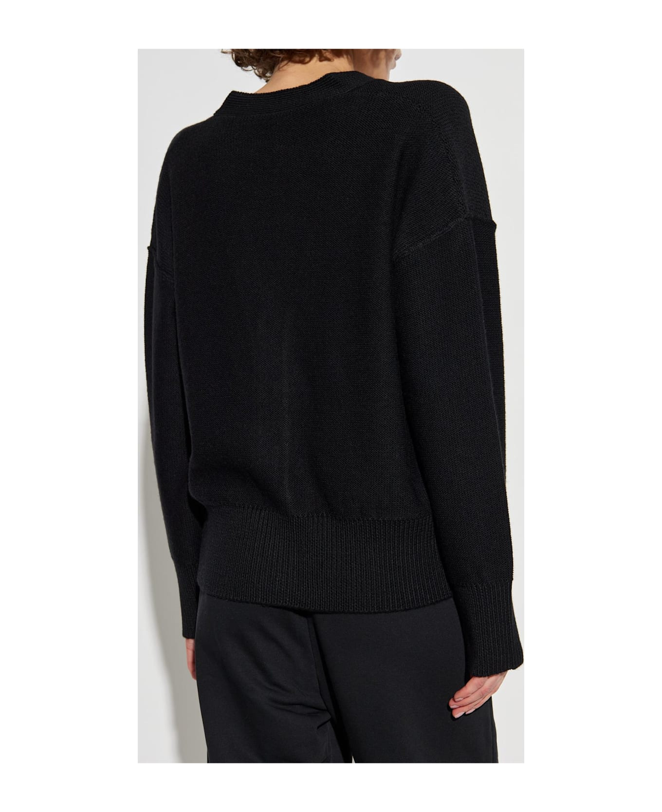 Mm6 Maison Margiela Cardigan With Wool Trim - 4